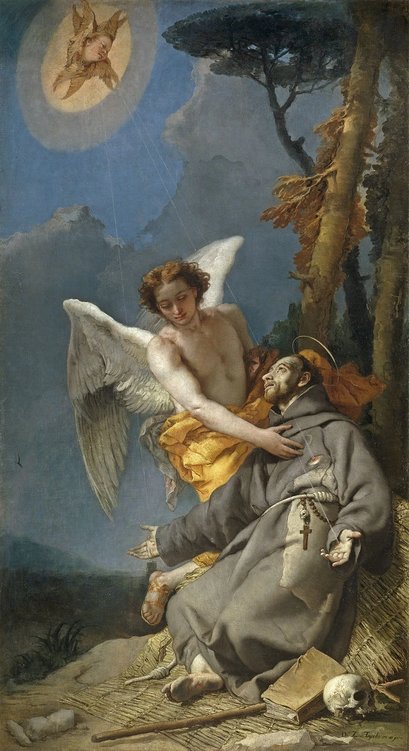 Le stigmate di san Francesco - Museo del Prado